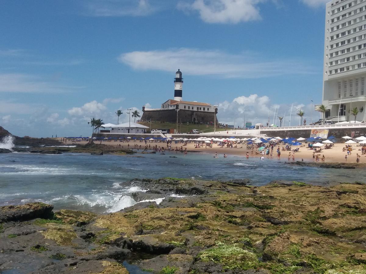 Apart-Hotel Na Praia Do Farol Da Barra Salvador Exterior foto